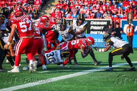 CFL: Hamilton Tiger-Cats at Calgary Stampeders