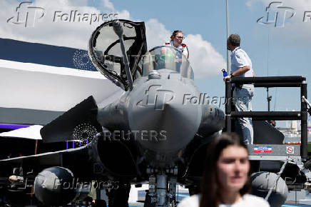 55th Paris Air Show at Le Bourget Airport near Paris
