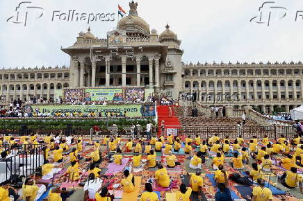 11th International Day of Yoga in India