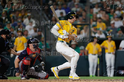 MLB: Atlanta Braves at Athletics