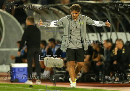 UEFA Europa League qualifier - Partizan Belgrade vs AEK Larnaca