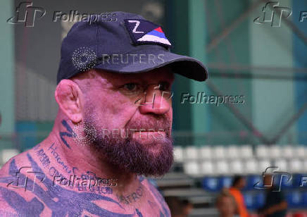 American-born mixed martial arts (MMA) fighter Jeff Monson fights against Maxim 