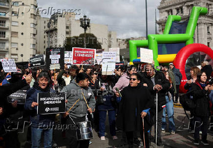 Argentines protest veto of bill strengthening protections for people with disabilities