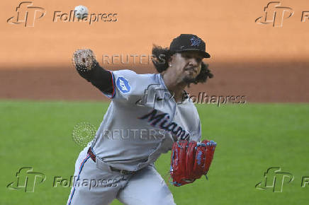 MLB: Miami Marlins at Cleveland Guardians