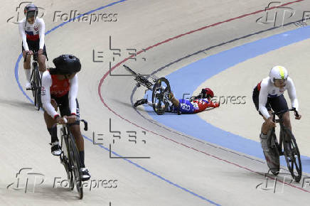 Ciclismo de pista: madison femenino