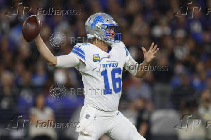 NFL: Detroit Lions at Baltimore Ravens