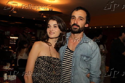 A atriz Elen Cunha e o produtor Julio