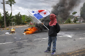 Protestas sindicales en Panamá