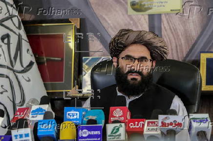 Afghanistan passport directorate holds press conference on printing capacity in Kabul
