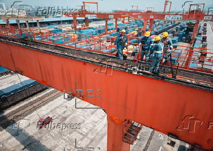New International Land-Sea Trade Corridor Dry Port, in Chongqing