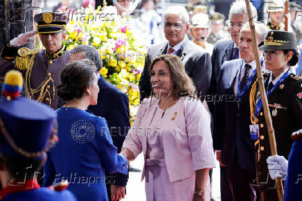 The inauguration of Ecuador's President Daniel Noboa, in Quito