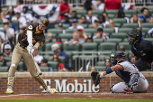MLB: San Diego Padres at Atlanta Braves