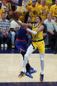 NBA: Playoffs-New York Knicks at Indiana Pacers