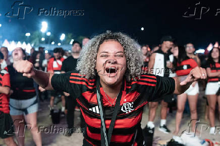 Fan Zone da Copa do Mundo de Clubes da FIFA na Praia de Copacabana.