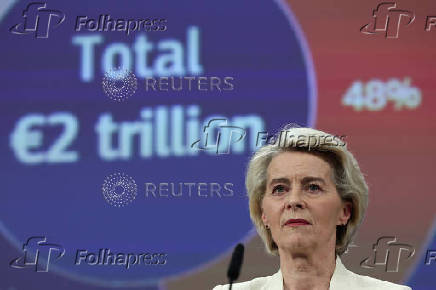 European Commission President von der Leyen attends press conference in Brussels