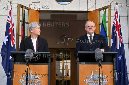 Australian Prime Minister Albanese says Australia will recognise a Palestinian state at UN general assembly