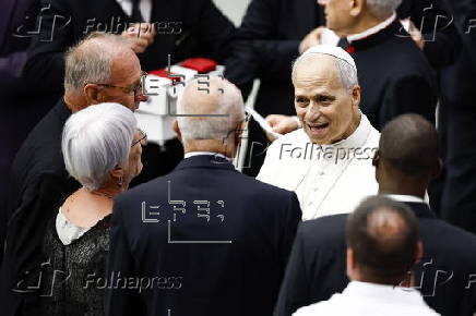 Pope Leo XIV leads weekly General Audience at the Vatican