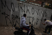 Protesta contra desalojo en la favela do Moinho, Brasil
