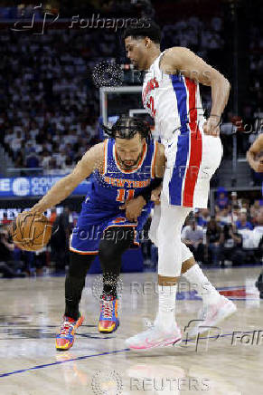 NBA: Playoffs-New York Knicks at Detroit Pistons