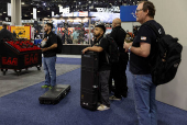 National Rifle Association holds its annual meeting in Atlanta