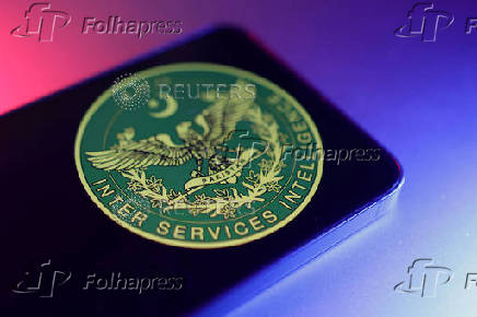 Illustration shows ISI (Inter-Services Intelligence) logo