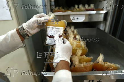 Blood transfusion of patients on World Thalassemia Day in Pakistan