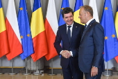 Romanian President-elect Nicusor Dan visits Warsaw