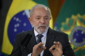 Lula em coletiva de imprensa sobre balanço do governo