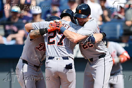 MLB: Detroit Tigers at Cleveland Guardians
