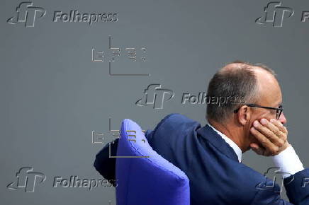 Plenary session of the German Bundestag in Berlin
