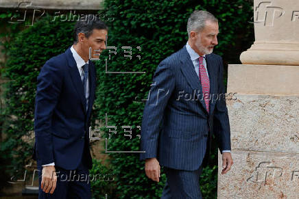 El presidente del Gobierno, Pedro Sánchez, se reúne con el rey Felipe VI