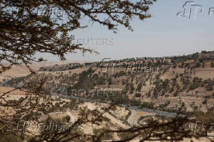A view of the Israeli settlement of Maale Adumim, in the Israeli-occupied West Bank
