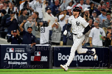 MLB: Playoffs-Toronto Blue Jays at New York Yankees