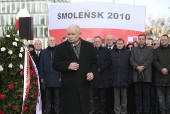 The 15th anniversary of the presidential plane crash near Smolensk observed in Warsaw