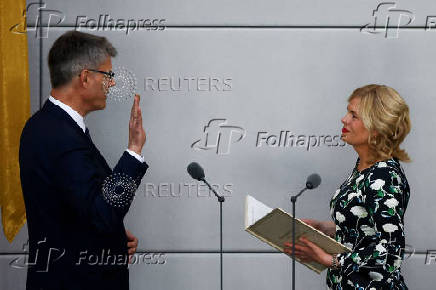Swearing-in ceremony of new cabinet, in Berlin