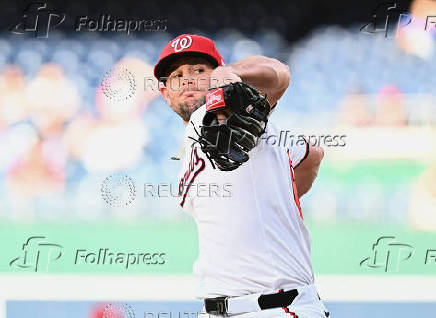 MLB: Game One-Cleveland Guardians at Washington Nationals