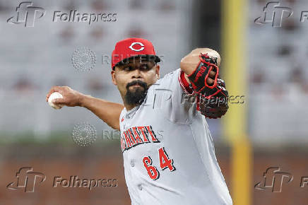 MLB: Cincinnati Reds at Atlanta Braves