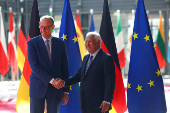 German Chancellor Merz visits Brussels