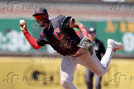 MLB: Cleveland Guardians at Athletics