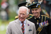 Britain's King visits Scotland for Holyrood Week