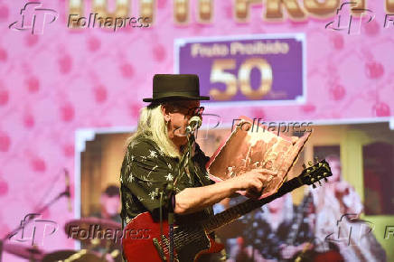 SAO PAULO, TUTTI FRUTTI CELEBRA 50 ANOS DE FRUTO PROIBIDO DE RITA LEE