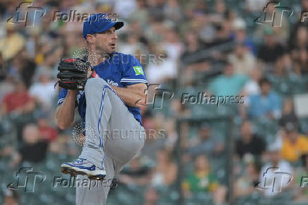MLB: Toronto Blue Jays at Athletics
