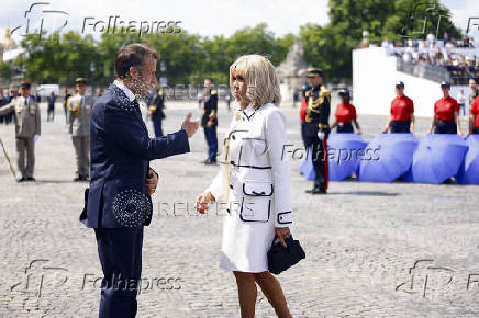 Annual Bastille Day celebrations in Paris