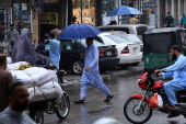 Monsoon rainfall in Peshawar