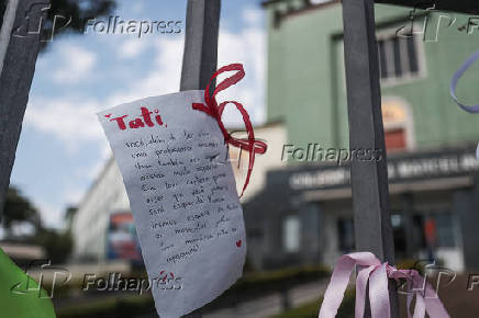 Homenagens à professora Soraya e protesto contra o feminicidio, em Belo Horizonte
