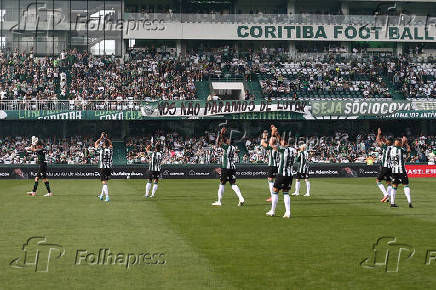 Partida do Campeonato Brasileiro entre Coritiba X Amazonas