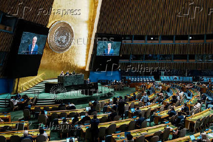 UN conference to work towards a two-state solution between Israel and the Palestinians, in New York