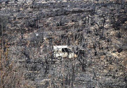 Consecuencias del incendio de Las Médulas (León)