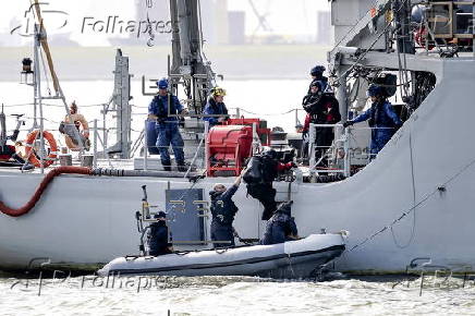 Harbor protection exercise Sandy Coast 25 takes place in Eemshaven