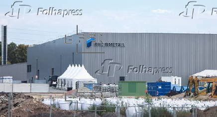 Inauguration of Rheinmetall's new artillery factory in northern Germany